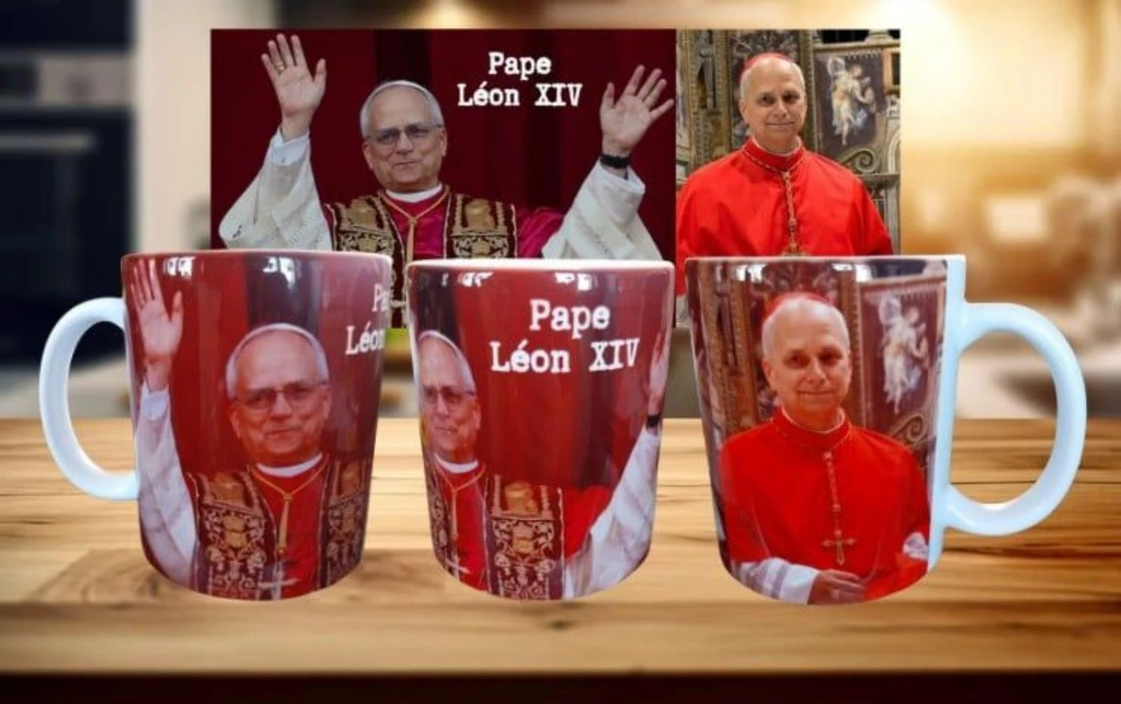Mug historique Pape Léon XIV, croyance 